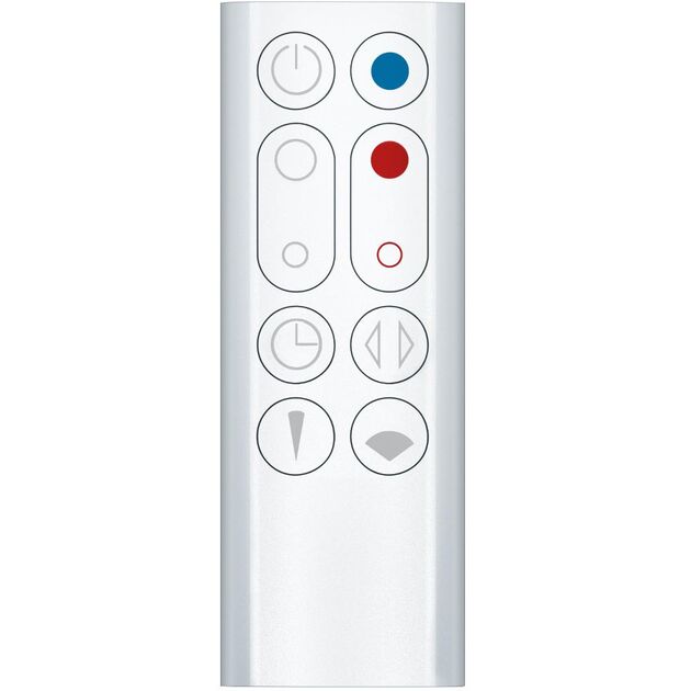 Тепловентилятор Dyson AM09 Hot+Cool Jet Focus 30 м2, 2000Вт, електронне упр-ння, пульт ДК, білий, фото , изображение 6 | SNABZHENIE.com.ua