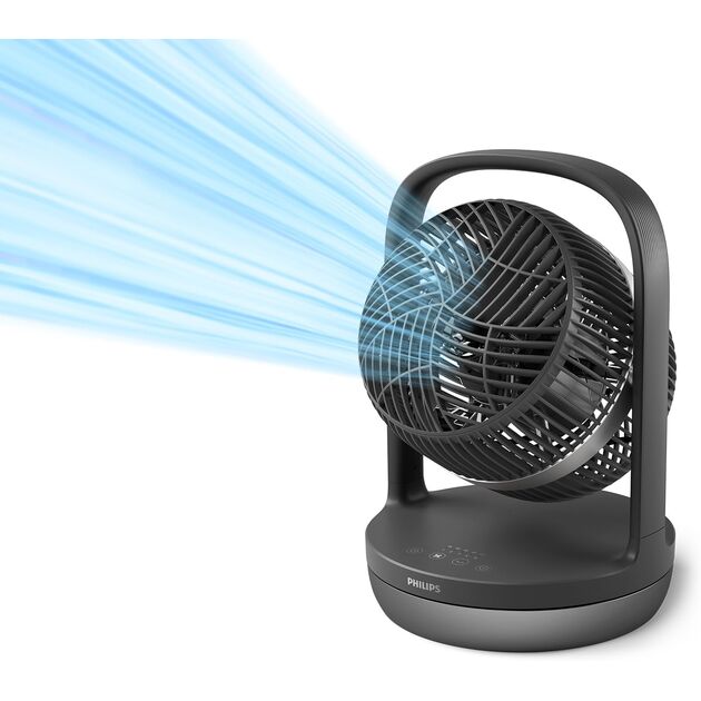 Вентилятор Philips настільний Series 3000, 22см, 27Вт, таймер, поворот 180, чорний, фото , изображение 4 | SNABZHENIE.com.ua Вентилятор Philips настільний Series 3000, 22см, 27Вт, таймер, поворот 180, чорний, фото , изображение 4 | SNABZHENIE.com.ua