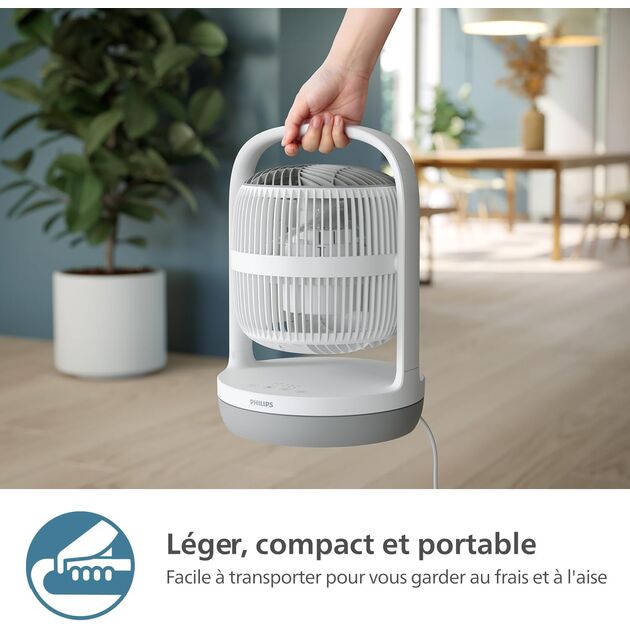 Вентилятор Philips настільний Series 2000, 22см, 28Вт, таймер, поворот 180, білий, фото , изображение 8 | SNABZHENIE.com.ua Вентилятор Philips настільний Series 2000, 22см, 28Вт, таймер, поворот 180, білий, фото , изображение 8 | SNABZHENIE.com.ua