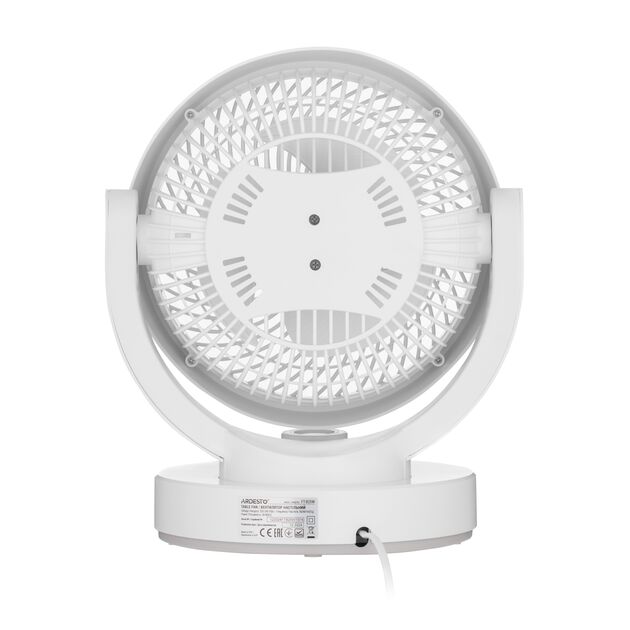 Вентилятор ARDESTO FT-B25W настільний, 15см, 30Вт, білий, фото , изображение 8 | SNABZHENIE.com.ua Вентилятор ARDESTO FT-B25W настільний, 15см, 30Вт, білий, фото , изображение 8 | SNABZHENIE.com.ua