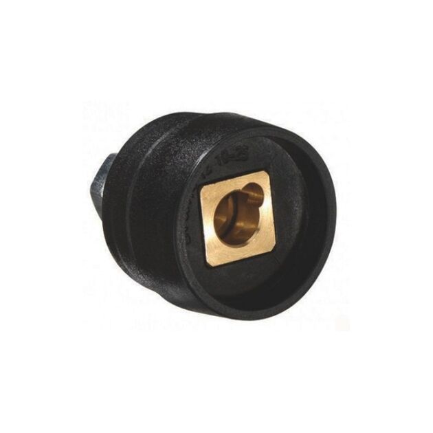 Гнездо BEB/ABI-IF 10-25 ABICOR BINZEL 125-200 А для кабеля 10-25 мм², фото  | SNABZHENIE.com.ua