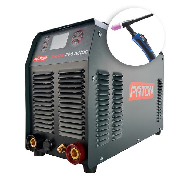 Зварювальний апарат PATON™ ProTIG-200 AC/DC, фото  | SNABZHENIE.com.ua