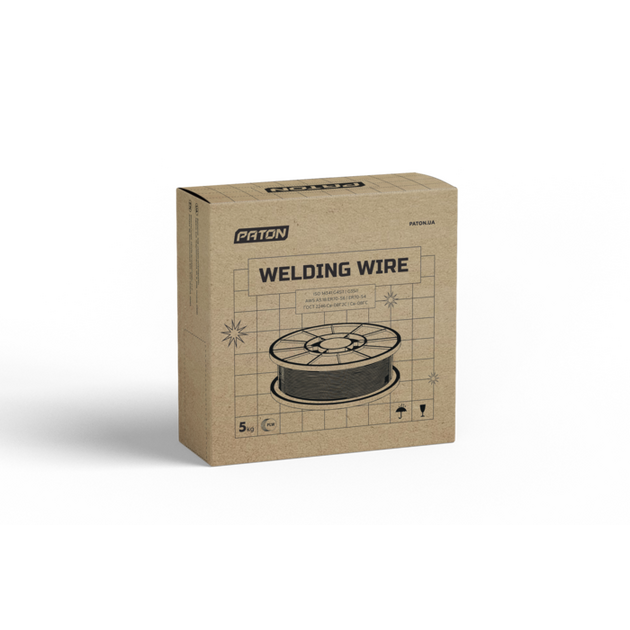 Зварювальний дріт ER70S-6 (Св-08Г2С), ? 1,0 мм, 5 кг, фото , изображение 2 | SNABZHENIE.com.ua