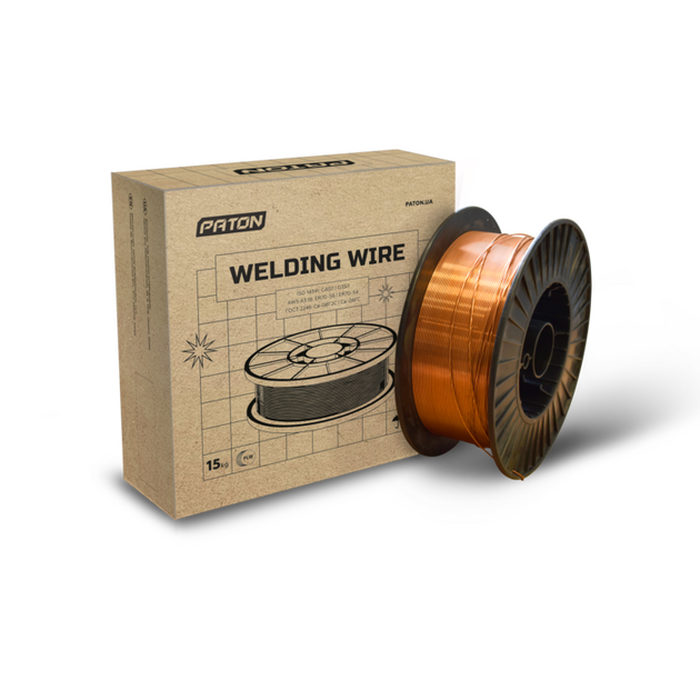 Зварювальний дріт ER70S-6 (Св-08Г2С), ? 1,2 мм, 15 кг, фото , изображение 5 | SNABZHENIE.com.ua