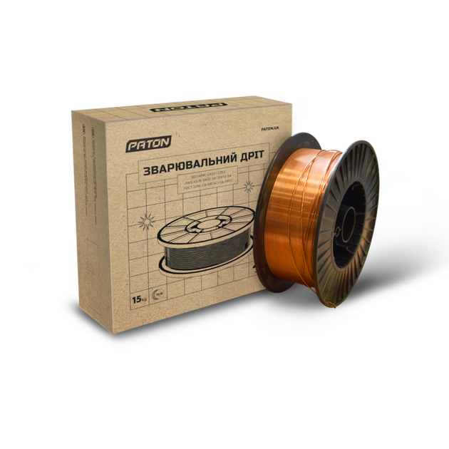 Зварювальний дріт ER70S-6 (Св-08Г2С), ? 1,2 мм, 15 кг, фото  | SNABZHENIE.com.ua