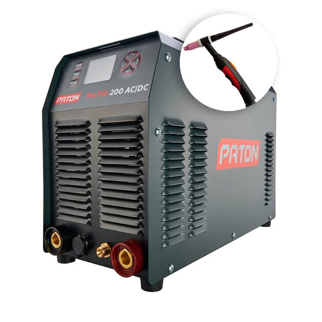 Зварювальний апарат PATON™ ProTIG-200 AC/DC BW, фото  | SNABZHENIE.com.ua