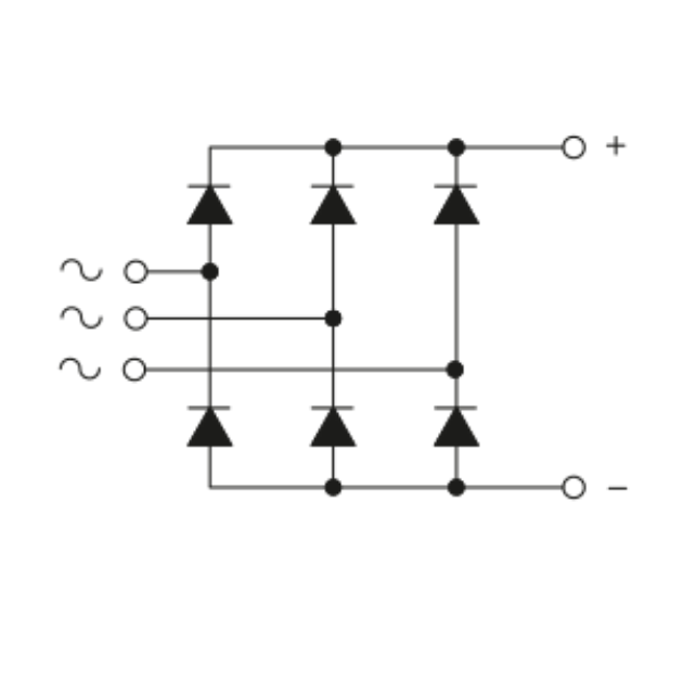 Трифазний діодний міст RADD PTS-500+T, фото , изображение 3 | SNABZHENIE.com.ua