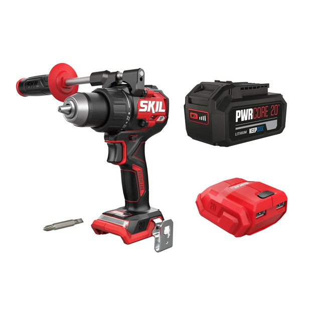 Шурупокрут-дриль акумуляторний SKIL 3080 CA XP 20В 1х5А·год 130Нм 600·2100об·хв 1.55кг, фото , изображение 2 | SNABZHENIE.com.ua Шурупокрут-дриль акумуляторний SKIL 3080 CA XP 20В 1х5А·год 130Нм 600·2100об·хв 1.55кг, фото , изображение 2 | SNABZHENIE.com.ua