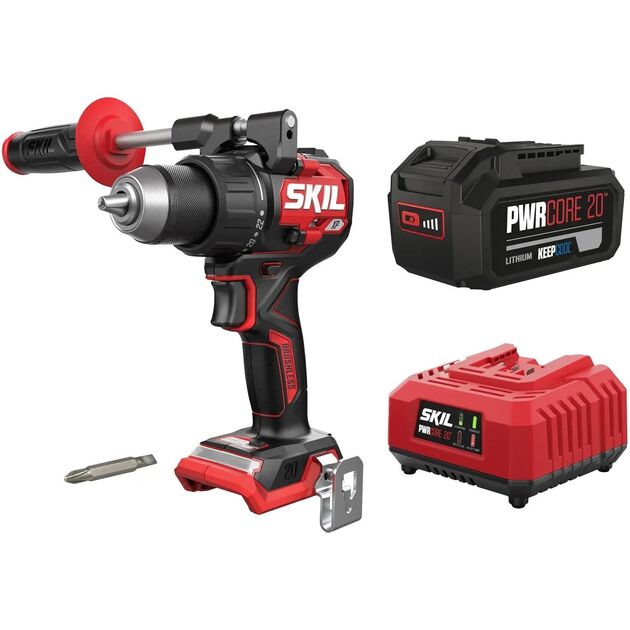 Шурупокрут-дриль акумуляторний SKIL 3080 CA XP 20В 1х5А·год 130Нм 600·2100об·хв 1.55кг, фото  | SNABZHENIE.com.ua
