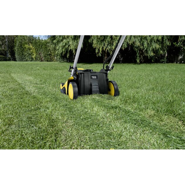 Газонокосарка акумуляторна Karcher LMO 36-46 Battery 18В 43см 20-70мм (без АКБ та ЗП), фото , зображення 5 | SNABZHENIE.com.ua Газонокосарка акумуляторна Karcher LMO 36-46 Battery 18В 43см 20-70мм (без АКБ та ЗП), фото , зображення 5 | SNABZHENIE.com.ua