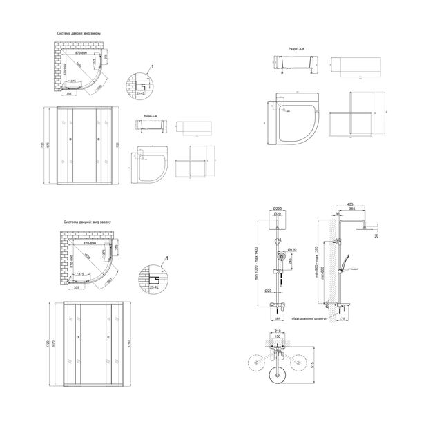 Комплект для душевой Latwa: Душевая кабина LLSC9090SATMIDGR2SET+Душевая система на 3 потребителя LDLAT1030CRM45417, фото , зображення 2 | SNABZHENIE.com.ua Комплект для душевой Latwa: Душевая кабина LLSC9090SATMIDGR2SET+Душевая система на 3 потребителя LDLAT1030CRM45417, фото , зображення 2 | SNABZHENIE.com.ua