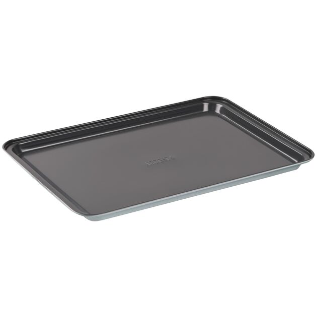 Деко Ardesto Tasty baking, 37x26x1.6см, вуглецева сталь, сіро-блакитний, фото  | SNABZHENIE.com.ua