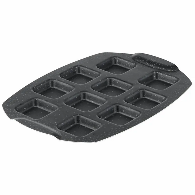 Деко Tefal PerfectBake, 10 форм, квадратний, 21х29см, алюміній, коричневий, фото , изображение 2 | SNABZHENIE.com.ua Деко Tefal PerfectBake, 10 форм, квадратний, 21х29см, алюміній, коричневий, фото , изображение 2 | SNABZHENIE.com.ua