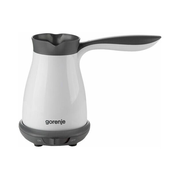 Кавоварка Gorenje електротурка 0.33л, мелена, на 2 чашки, білий, фото  | SNABZHENIE.com.ua