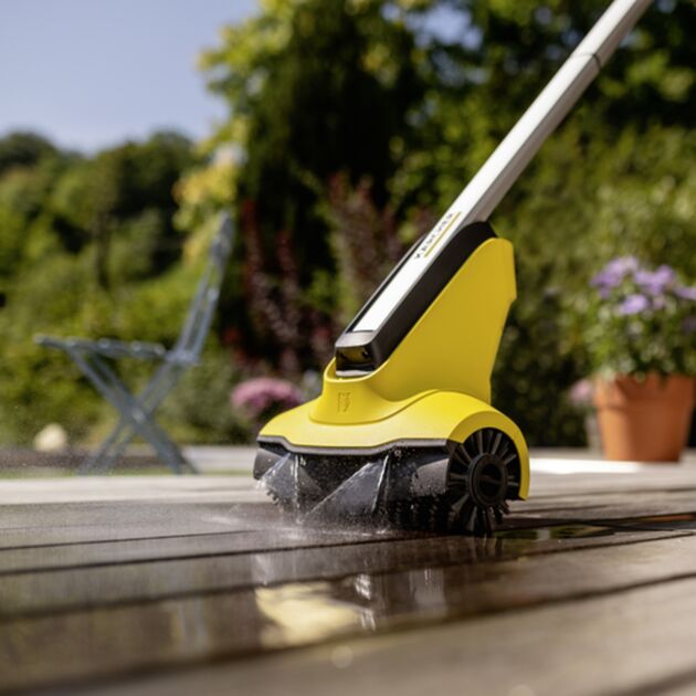 Щіткова машина Karcher PCL 3-18, акумуляторна, 18В, щітка 30см, подача води, 3.7кг, без АКБ і ЗП, фото , изображение 3 | SNABZHENIE.com.ua Щіткова машина Karcher PCL 3-18, акумуляторна, 18В, щітка 30см, подача води, 3.7кг, без АКБ і ЗП, фото , изображение 3 | SNABZHENIE.com.ua