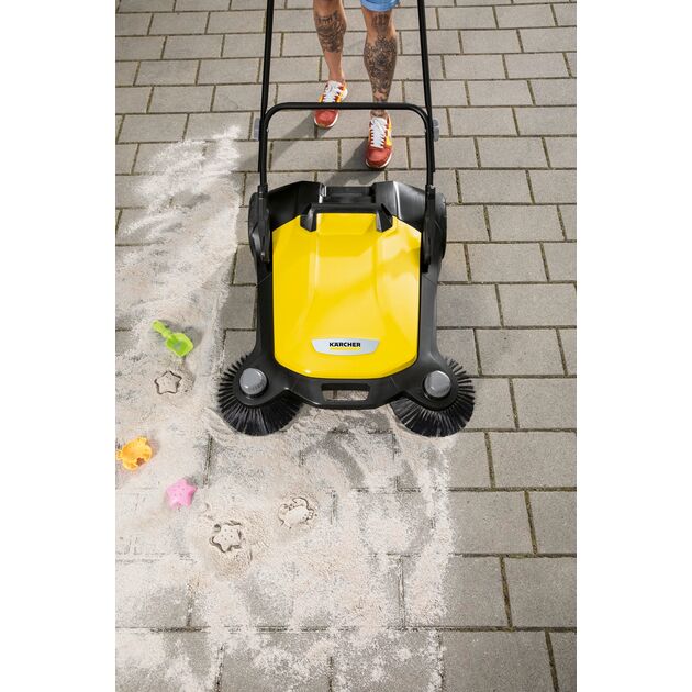 Підмітальна машина Karcher S 6 Twin, ручна, захват 86см, контейнер 38л, 14.8кг, фото , изображение 10 | SNABZHENIE.com.ua Підмітальна машина Karcher S 6 Twin, ручна, захват 86см, контейнер 38л, 14.8кг, фото , изображение 10 | SNABZHENIE.com.ua