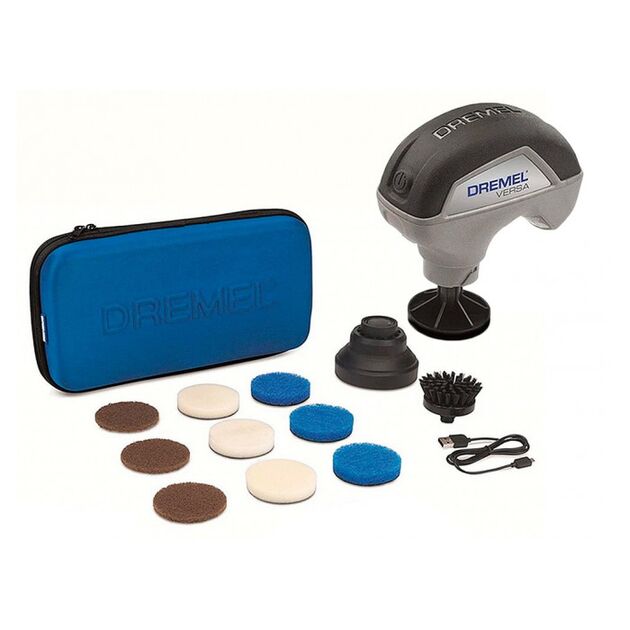 Щітка універсальна Dremel VERSA PC10-1/10, 3.6В, 2.0Aч, насадки, фото , изображение 2 | SNABZHENIE.com.ua Щітка універсальна Dremel VERSA PC10-1/10, 3.6В, 2.0Aч, насадки, фото , изображение 2 | SNABZHENIE.com.ua