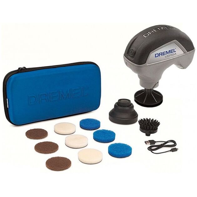 Щітка універсальна Dremel VERSA PC10-1/10, 3.6В, 2.0Aч, насадки, фото  | SNABZHENIE.com.ua