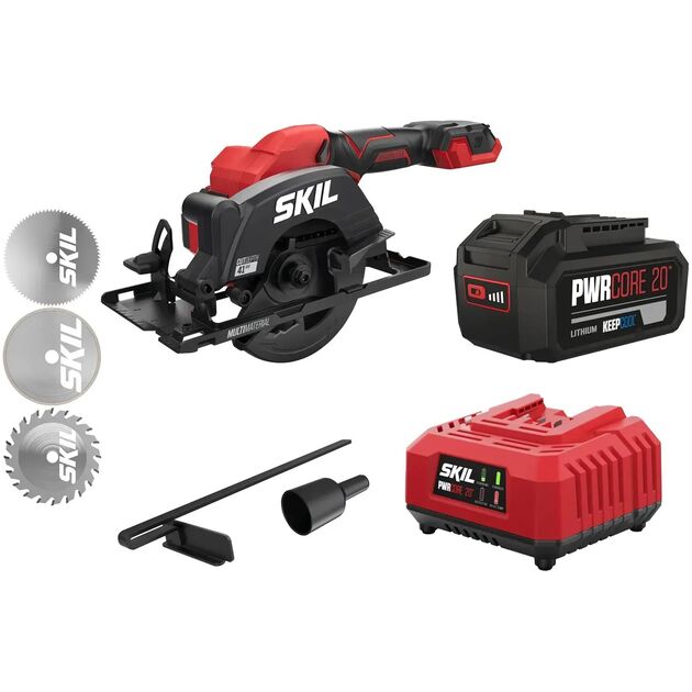 Пила дискова акумуляторна SKIL 3540 CA Compact 20В 1х5А·год 120мм 1.8кг, фото  | SNABZHENIE.com.ua
