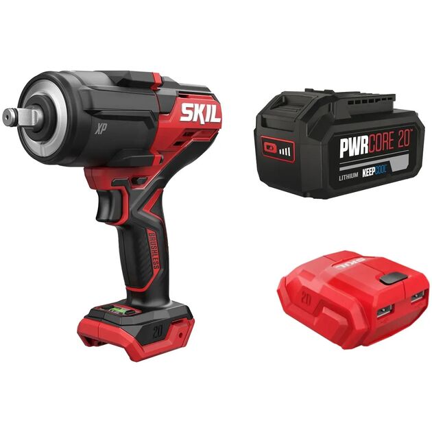 Гайковерт ударний SKIL 3285 CA XP безщітковий 20В 1х5А·год до 2850об·хв 700Нм 2.25кг, фото  | SNABZHENIE.com.ua