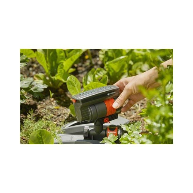 Дождеватель осциллирующий Gardena AquaZoom Compact, фото , зображення 2 | SNABZHENIE.com.ua Дождеватель осциллирующий Gardena AquaZoom Compact, фото , зображення 2 | SNABZHENIE.com.ua