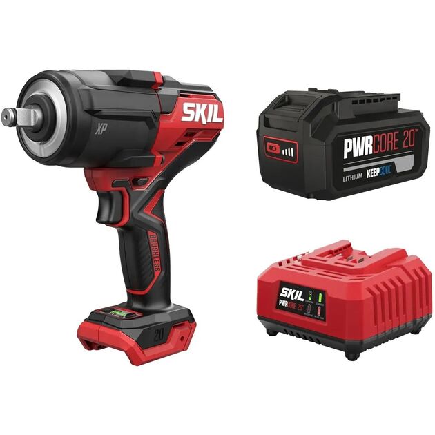 Гайковерт ударний SKIL 3285 CA XP безщітковий 20В 1х5А·год до 2850об·хв 700Нм 2.25кг, фото  | SNABZHENIE.com.ua