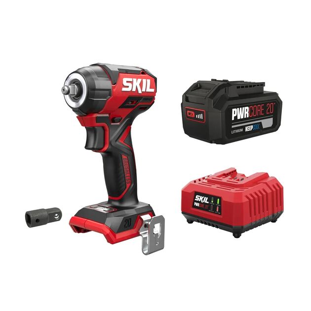 Гайковерт ударний SKIL 3265 CA Compact безщітковий 20В 1х5А·год до 2850об·хв 250Нм 0.9кг, фото , изображение 2 | SNABZHENIE.com.ua Гайковерт ударний SKIL 3265 CA Compact безщітковий 20В 1х5А·год до 2850об·хв 250Нм 0.9кг, фото , изображение 2 | SNABZHENIE.com.ua