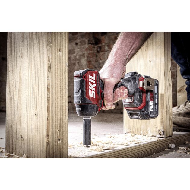 Гайковерт ударний SKIL 3265 CA Compact безщітковий 20В 1х5А·год до 2850об·хв 250Нм 0.9кг, фото , изображение 6 | SNABZHENIE.com.ua Гайковерт ударний SKIL 3265 CA Compact безщітковий 20В 1х5А·год до 2850об·хв 250Нм 0.9кг, фото , изображение 6 | SNABZHENIE.com.ua