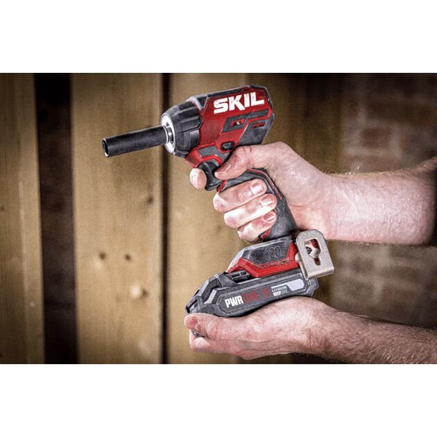 Гайковерт ударний SKIL 3265 CA Compact безщітковий 20В 1х5А·год до 2850об·хв 250Нм 0.9кг, фото , изображение 5 | SNABZHENIE.com.ua Гайковерт ударний SKIL 3265 CA Compact безщітковий 20В 1х5А·год до 2850об·хв 250Нм 0.9кг, фото , изображение 5 | SNABZHENIE.com.ua