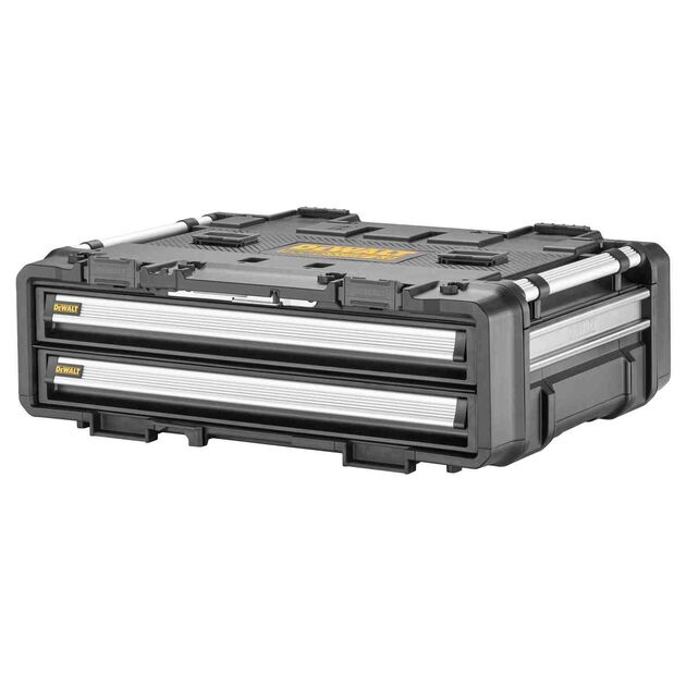 Универсальный ящик TOUGHSYSTEM 2.0 DXL с 2-я шухлядками DeWALT DWST08520-1, фото  | SNABZHENIE.com.ua