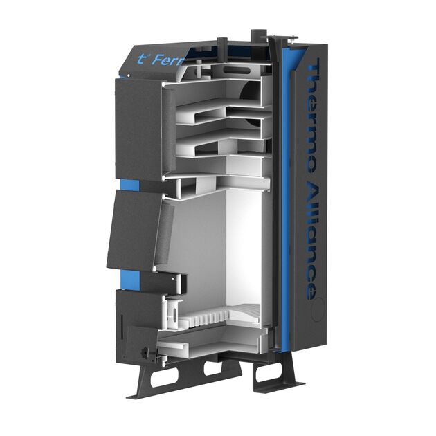Котел твердотопливный стальной Thermo Alliance Ferrum V 5.0 FSF 20, фото , зображення 5 | SNABZHENIE.com.ua Котел твердотопливный стальной Thermo Alliance Ferrum V 5.0 FSF 20, фото , зображення 5 | SNABZHENIE.com.ua