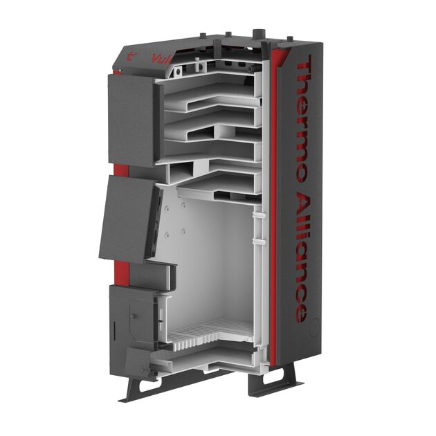 Котел твердотопливный стальной Thermo Alliance Vulcan V 5.0 SF 40, фото , зображення 5 | SNABZHENIE.com.ua