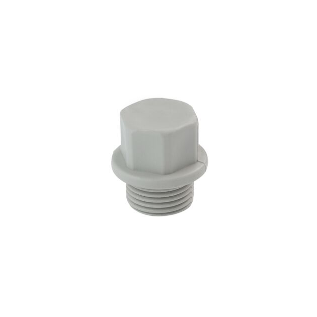 Заглушка пластиковая PPR Rozma 20х1/2" РН без уплотнения, фото  | SNABZHENIE.com.ua