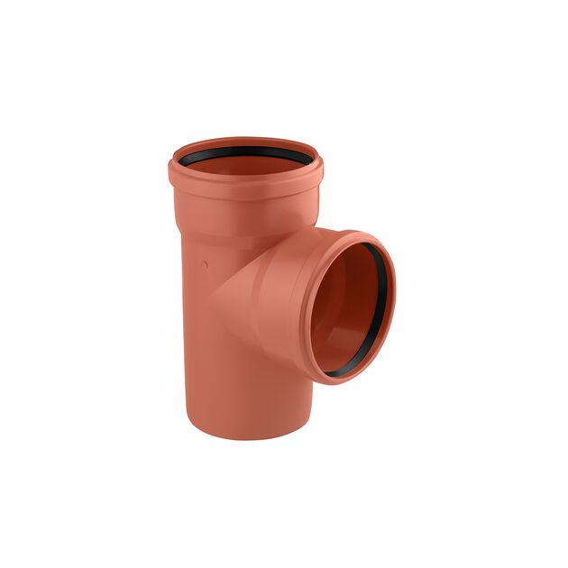 Тройник для наружной канализации Rozma 160х160/90°, фото  | SNABZHENIE.com.ua