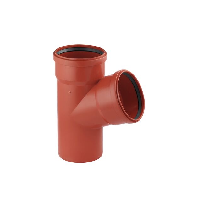 Тройник для наружной канализации Rozma 160х160/67°, фото  | SNABZHENIE.com.ua
