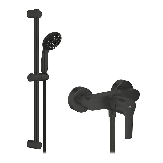 Смеситель для душа Grohe QuickFix Start Black UA30330801, фото  | SNABZHENIE.com.ua