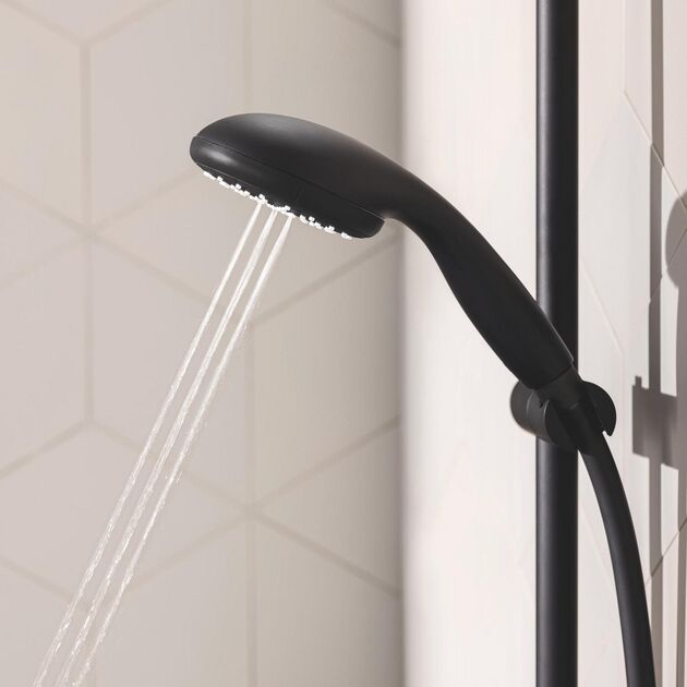 Смеситель для душа Grohe QuickFix Start Black UA30330801, фото , изображение 9 | SNABZHENIE.com.ua Смеситель для душа Grohe QuickFix Start Black UA30330801, фото , изображение 9 | SNABZHENIE.com.ua