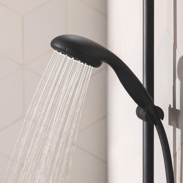 Смеситель для ванны Grohe QuickFix Start Black UA30330702, фото , зображення 10 | SNABZHENIE.com.ua