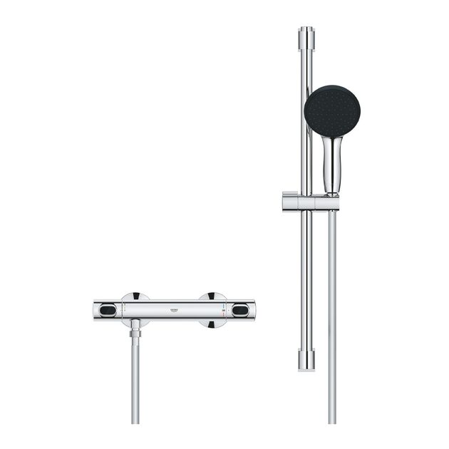 Смеситель термостатический для душа Grohe QuickFix Precision Flow 34800001 , фото , изображение 3 | SNABZHENIE.com.ua Смеситель термостатический для душа Grohe QuickFix Precision Flow 34800001 , фото , изображение 3 | SNABZHENIE.com.ua