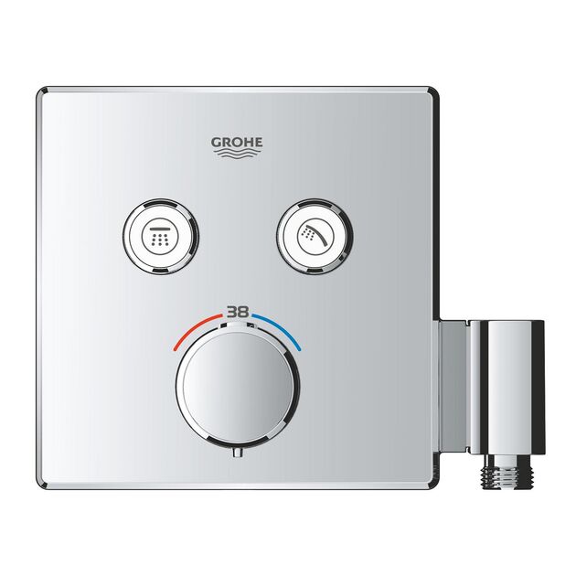 Душевая система скрытого монтажа термостатическая Grohe QuickFix Precision SmartControl Cube 34876000, фото , изображение 5 | SNABZHENIE.com.ua Душевая система скрытого монтажа термостатическая Grohe QuickFix Precision SmartControl Cube 34876000, фото , изображение 5 | SNABZHENIE.com.ua
