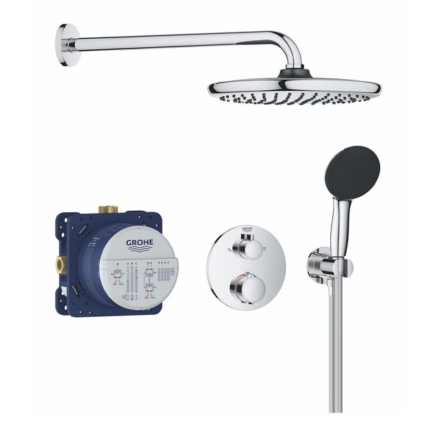 Душевая система скрытого монтажа термостатическая Grohe QuickFix Precision Grohtherm 34883000 , фото  | SNABZHENIE.com.ua