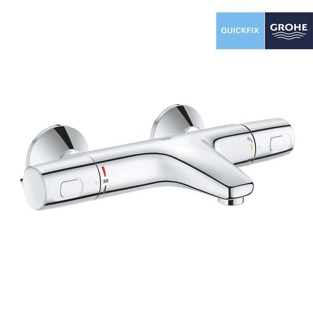 Смеситель термостатический для ванны Grohe QuickFix Precision Trend 34227002, фото , изображение 5 | SNABZHENIE.com.ua Смеситель термостатический для ванны Grohe QuickFix Precision Trend 34227002, фото , изображение 5 | SNABZHENIE.com.ua