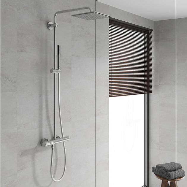 Душевая система термостатическая Grohe QuickFix Vitalio Joy System 230 26365000, фото , изображение 7 | SNABZHENIE.com.ua Душевая система термостатическая Grohe QuickFix Vitalio Joy System 230 26365000, фото , изображение 7 | SNABZHENIE.com.ua