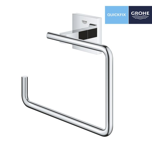 Полотенцедержатель Grohe QuickFix Start Cube 40975000, фото , изображение 3 | SNABZHENIE.com.ua