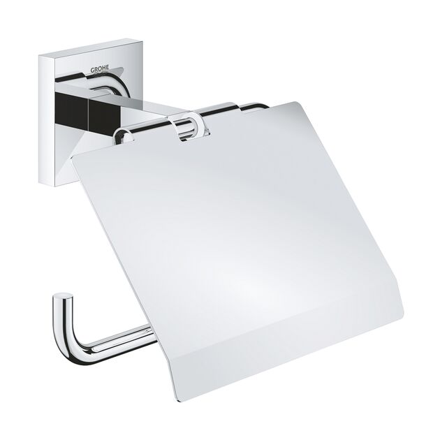 Держатель для туалетной бумаги Grohe QuickFix Start Cube 41102000, фото  | SNABZHENIE.com.ua