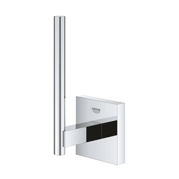 Держатель для запасного рулона бумаги Grohe QuickFix Start Cube 40979000, фото , зображення 3 | SNABZHENIE.com.ua Держатель для запасного рулона бумаги Grohe QuickFix Start Cube 40979000, фото , зображення 3 | SNABZHENIE.com.ua