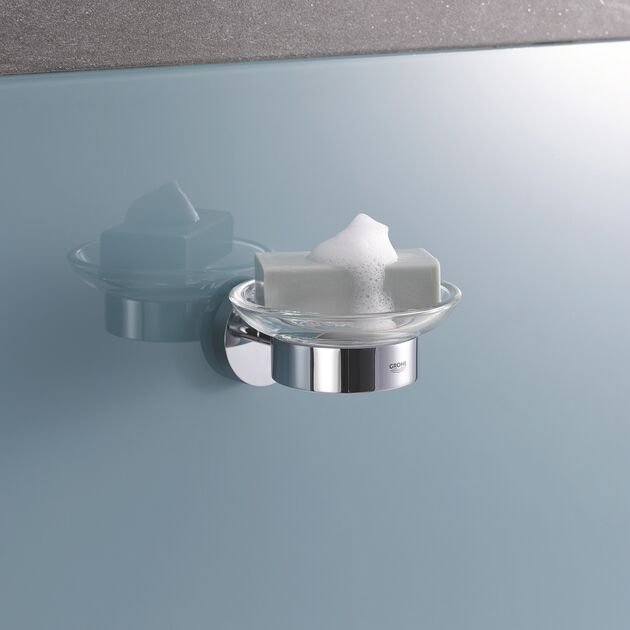 Мыльница без держателя Grohe QuickFix Start 41182000, фото , изображение 5 | SNABZHENIE.com.ua Мыльница без держателя Grohe QuickFix Start 41182000, фото , изображение 5 | SNABZHENIE.com.ua