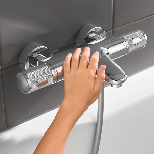 Смеситель термостатический для ванны Grohe QuickFix Precision Feel 34788000, фото , зображення 7 | SNABZHENIE.com.ua