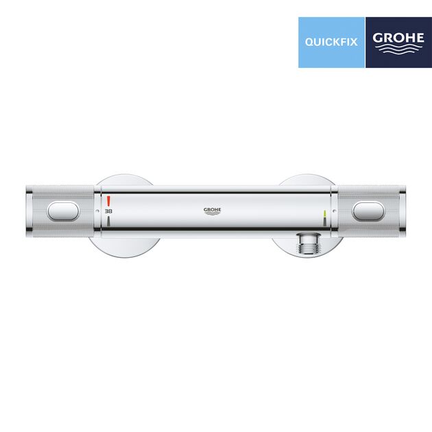 Смеситель термостатический для душа Grohe QuickFix Precision Feel 34790000, фото , изображение 3 | SNABZHENIE.com.ua Смеситель термостатический для душа Grohe QuickFix Precision Feel 34790000, фото , изображение 3 | SNABZHENIE.com.ua