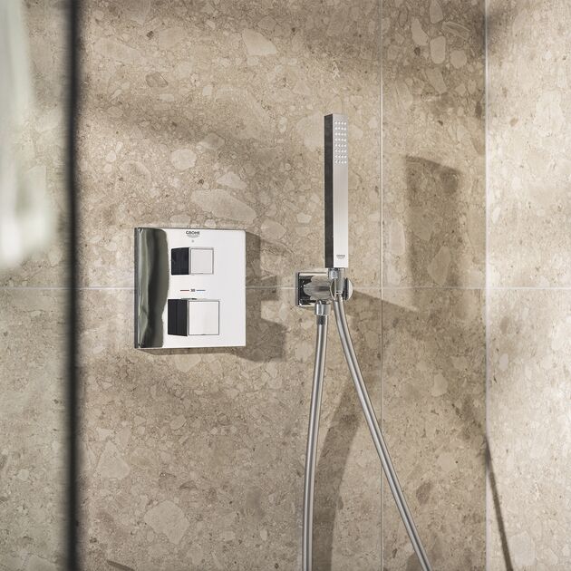 Душевая система скрытого монтажа Grohe QuickFix Precision Cube c Vitalio Rain Mono 310 Cube 34879000, фото , изображение 8 | SNABZHENIE.com.ua Душевая система скрытого монтажа Grohe QuickFix Precision Cube c Vitalio Rain Mono 310 Cube 34879000, фото , изображение 8 | SNABZHENIE.com.ua